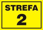2 Strefa zagrożenia wybuchem - znak ostrzegający, informujący - NB003