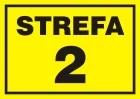 2 Strefa zagrożenia wybuchem - znak ostrzegający, informujący - NB003