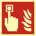 Alarm pożarowy - znak przeciwpożarowy ppoż - BAF005