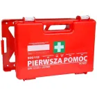 Apteczka przenośna na ścianę z wyposażeniem 33x24x9 wieszak na ścianę