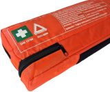 Apteczka samochodowa DIN 13164 45x14x5 + trójkąt ostrzegawczy - Apteczka samochodowa a skład i wyposażenie – co powinno znajdować się w apteczce pierwszej pomocy?