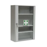 Apteczka szafka zakładowa przemysłowa metalowa ścienna - Apteczki ścienne – co wybrać i gdzie się sprawdzą?