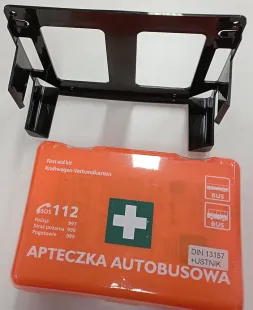 Apteczka przenośna autobusowa 26x17x8 mocowanie