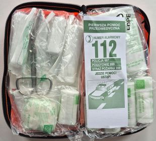 Apteczka samochodowa DIN 13164