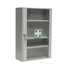 Apteczka szafka zakładowa przemysłowa metalowa ścienna