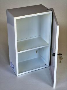 Apteczka zakładowa przemysłowa metalowa ścienna 36x22x12