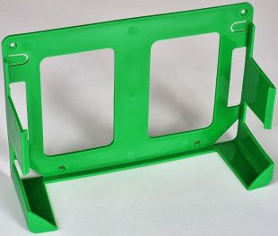 Apteczka zakładowa przemysłowa przenośna 26x17x8 wieszak na ścianę - biała