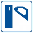 Automaty na żetony - znak informacyjny - RA046