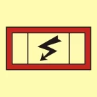 Awaryjna tablica rozdzielcza - znak morski - FI119