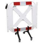 Barierka tymczasowa, zabezpieczająca U-20 - studzienkowa typu X 1m