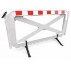 Barierka tymczasowa, zabezpieczająca U-20 - typu X 2m