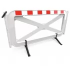 Barierka tymczasowa, zabezpieczająca U-20 - typu X 2m - U-20 gaz 2m Barierka tymczasowa, zabezpieczająca U-20 - typu X 2m