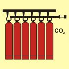 Bateria butli CO2 - znak morski - FA044