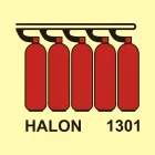 Bateria butli halonu 1301 - znak morski - FA009