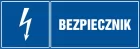 Bezpiecznik - znak elektryczny