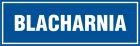 Blacharnia - znak informacyjny - PB017