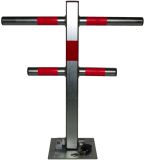 Blokada parkingowa na kłódkę - Choinka/Jeż 60 cm, ocynkowana - Blokady parkingowe – przepisy