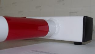 Blokada parkingowa na kłódkę - Choinka/Jeż 60 cm, ocynkowana, lakierowana