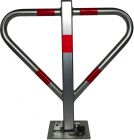 Blokada parkingowa na kłódkę - Motyl 60 cm, ocynkowana