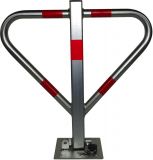 Blokada parkingowa na kłódkę - Motyl 60 cm, ocynkowana - Blokady parkingowe – przepisy