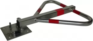 Blokada parkingowa na kłódkę - Motyl 60 cm, ocynkowana