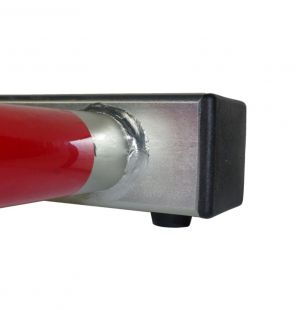 Blokada parkingowa na kłódkę - Motyl 60 cm, ocynkowana