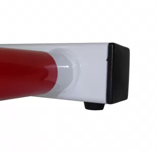 Blokada parkingowa na kłódkę - Motyl 60 cm, ocynkowana, lakierowana