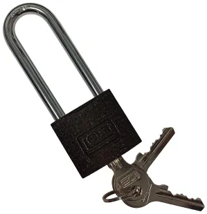 Blokada parkingowa na kłódkę - Typ U 52 cm, ocynkowana, lakierowana