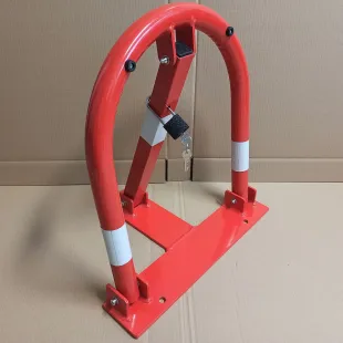 Blokada parkingowa na kłódkę - Typ U 52 cm, ocynkowana, lakierowana