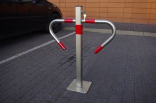 Blokada parkingowa na klucz - Mewa 60 cm, ocynkowana