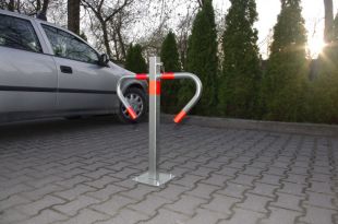 Blokada parkingowa na klucz - Mewa 60 cm, ocynkowana