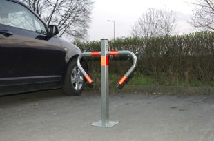 Blokada parkingowa na klucz - Mewa 60 cm, ocynkowana