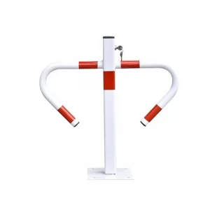 Blokada parkingowa na klucz - Mewa 60 cm, ocynkowana, lakierowana