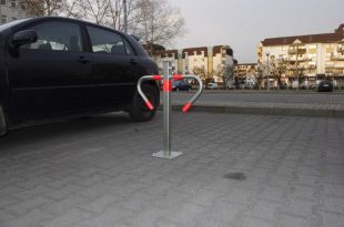 Blokada parkingowa na klucz - Mewa 75 cm, ocynkowana