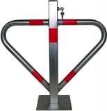 Blokada parkingowa na klucz - Motyl 60 cm, ocynkowana - Blokady parkingowe