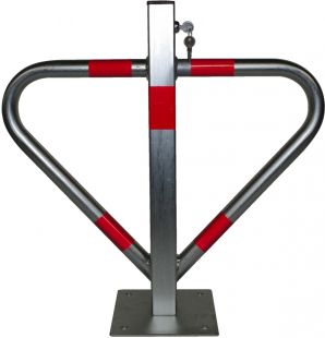 Blokada parkingowa na klucz - Motyl 60 cm, ocynkowana