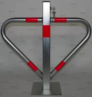 Blokada parkingowa na klucz - Motyl 60 cm, ocynkowana