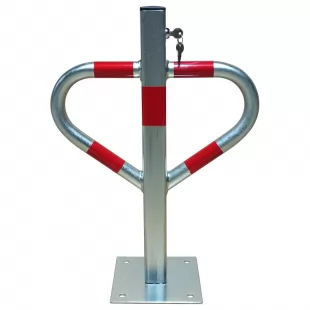 Blokada parkingowa na klucz - Motyl 60 cm, ocynkowana