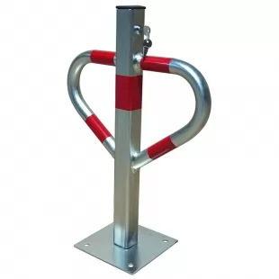 Blokada parkingowa na klucz - Motyl 60 cm, ocynkowana