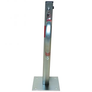 Blokada parkingowa na klucz - Motyl 60 cm, ocynkowana