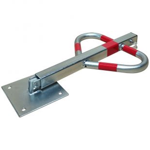 Blokada parkingowa na klucz - Motyl 60 cm, ocynkowana