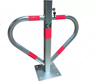 Blokada parkingowa na klucz - Motyl 60 cm, ocynkowana