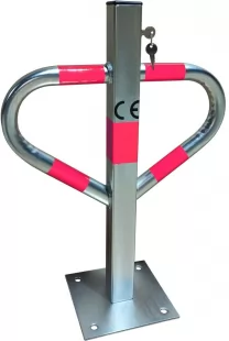 Blokada parkingowa na klucz - Motyl 60 cm, ocynkowana