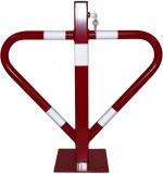 Blokada parkingowa na klucz - Motyl 60 cm, ocynkowana, lakierowana - Blokady parkingowe