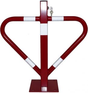 Blokada parkingowa na klucz - Motyl 60 cm, ocynkowana, lakierowana