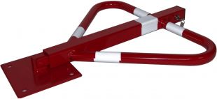 Blokada parkingowa na klucz - Motyl 60 cm, ocynkowana, lakierowana