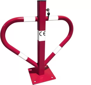 Blokada parkingowa na klucz - Motyl 60 cm, ocynkowana, lakierowana