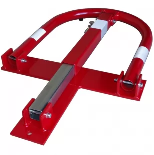 Blokada parkingowa na klucz - Typ U 52 cm, ocynkowana, lakierowana