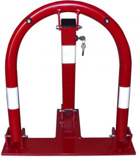 Blokada parkingowa na klucz - Typ U 52 cm, ocynkowana, lakierowana