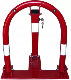 Blokada parkingowa na klucz - Typ U 52 cm, ocynkowana, lakierowana